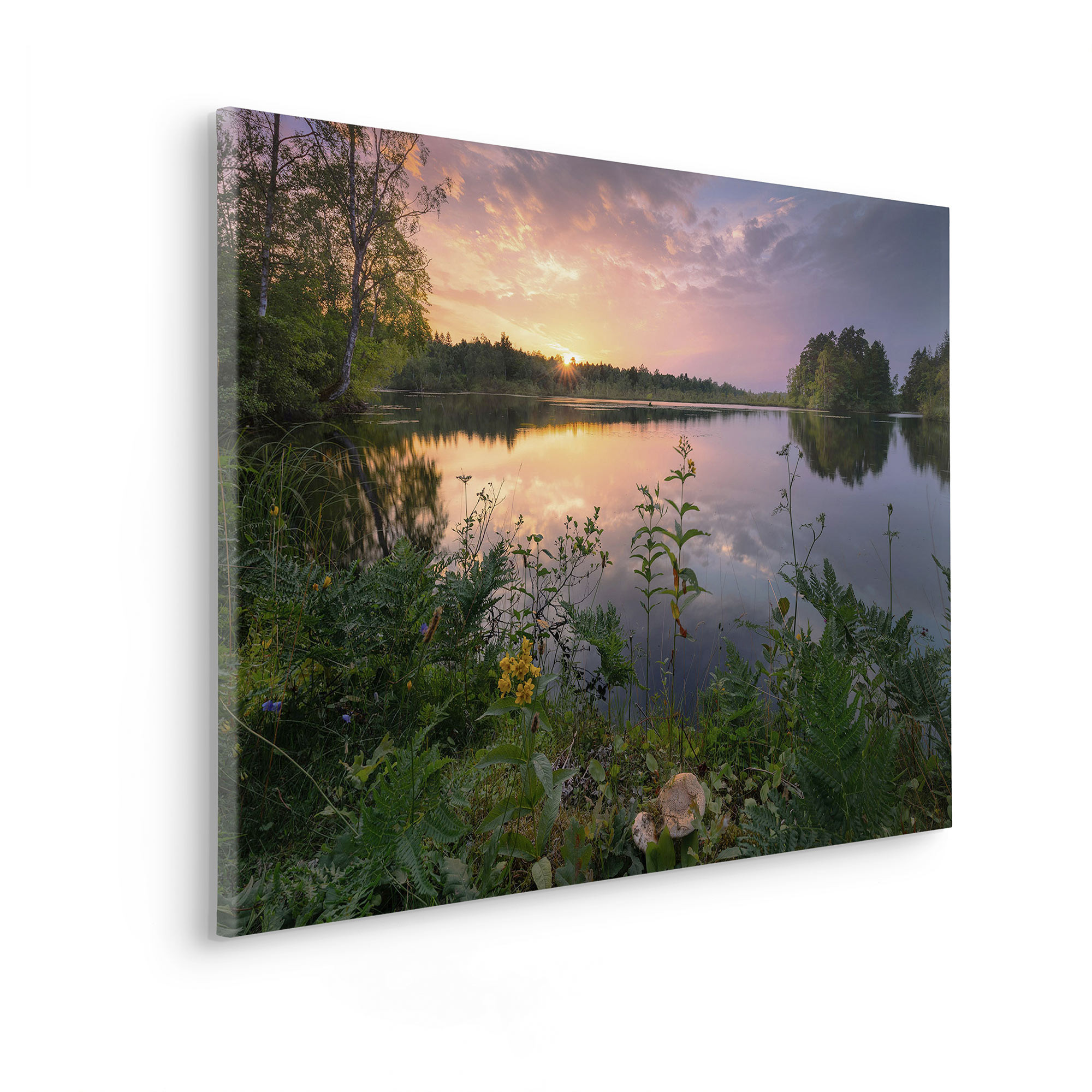 Abends in Schweden