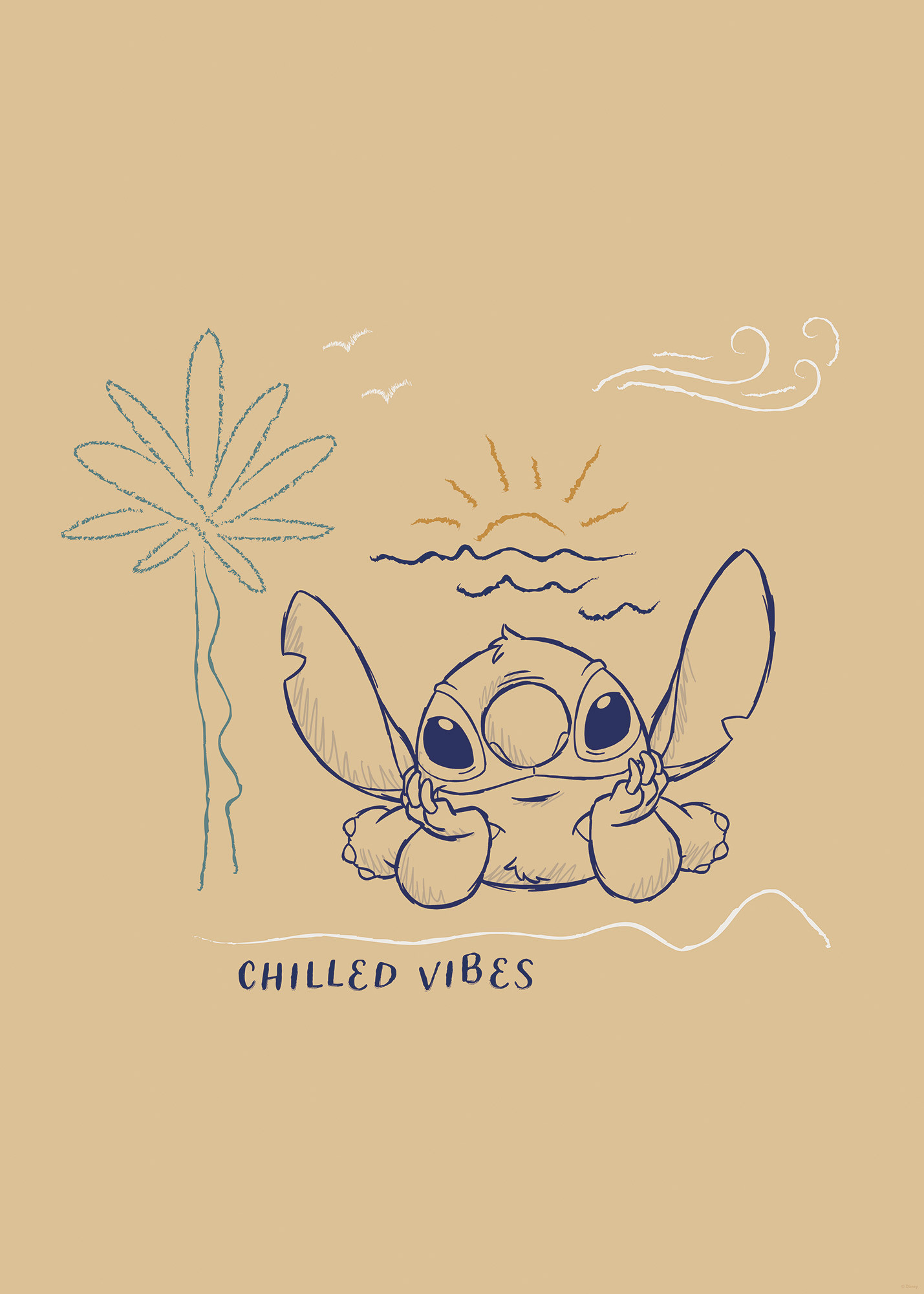 Disney Lilo and Stitch Chilled Vibes