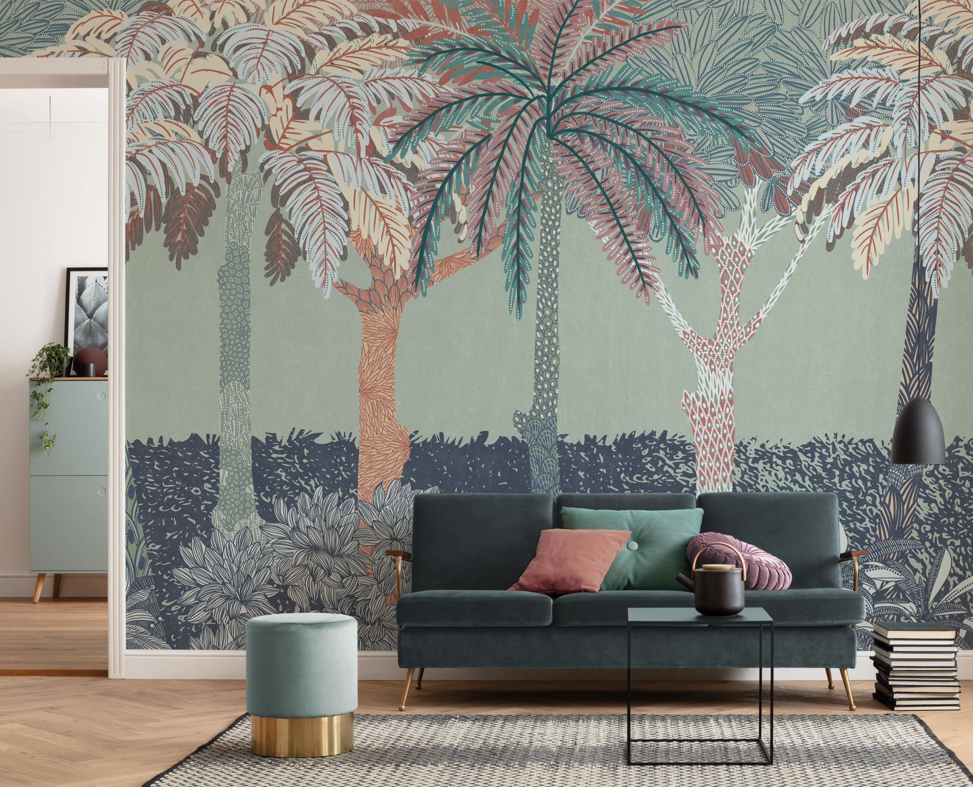Patterned Palms
