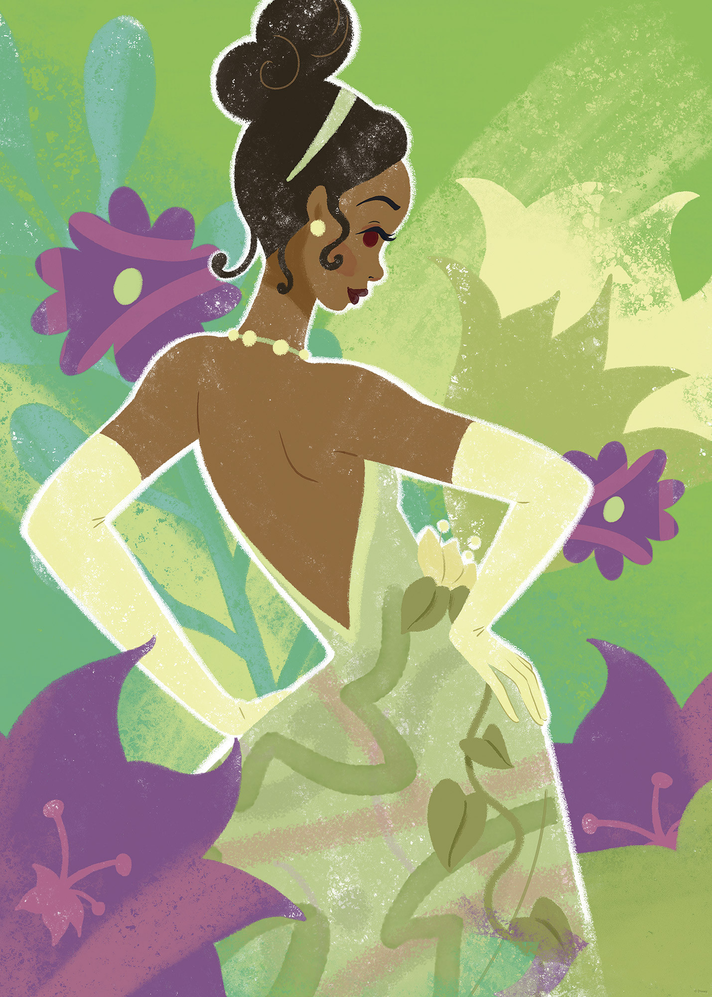 Disney Princess Tiana in Green