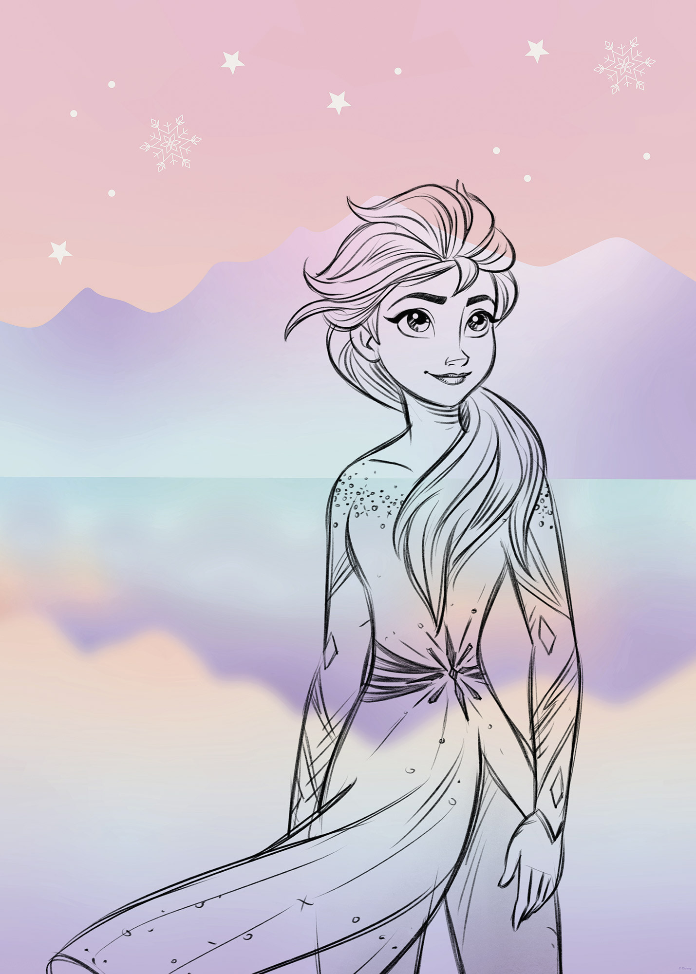 Disney Frozen Pastell Lights