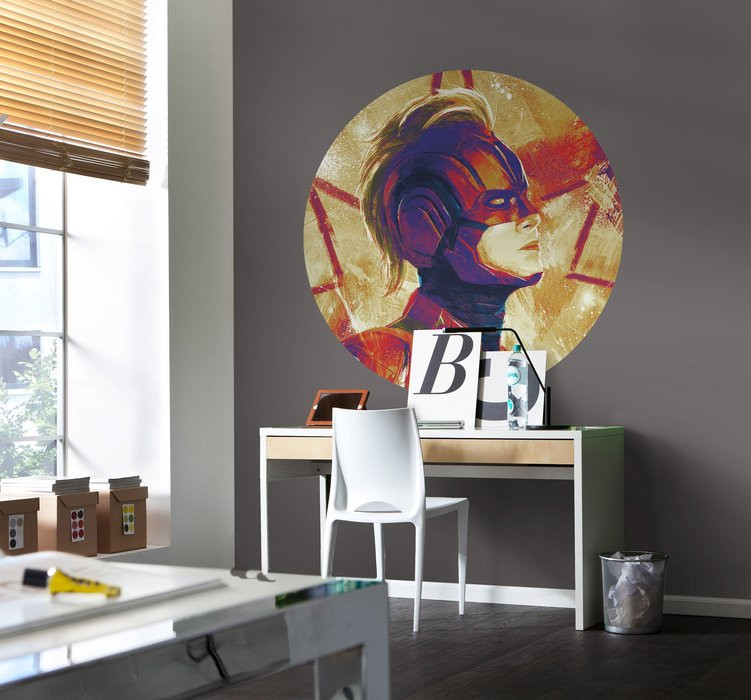 Avengers Painting Captain Marvel Helmet