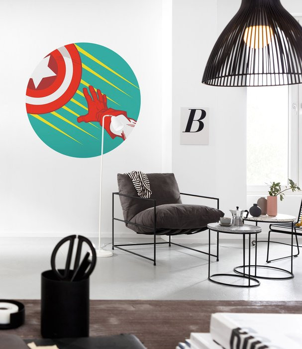 Avengers Captain's Shield Pop Art