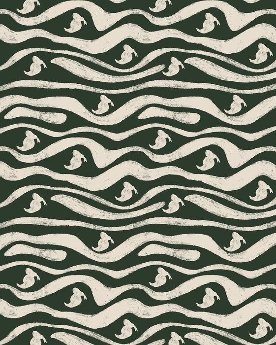 Disney Donald Duck Green Waves