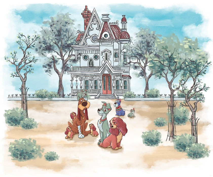 Disney Lady and the Tramp Sweet Home