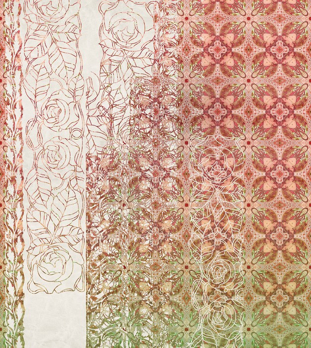 Art Nouveau Rouge