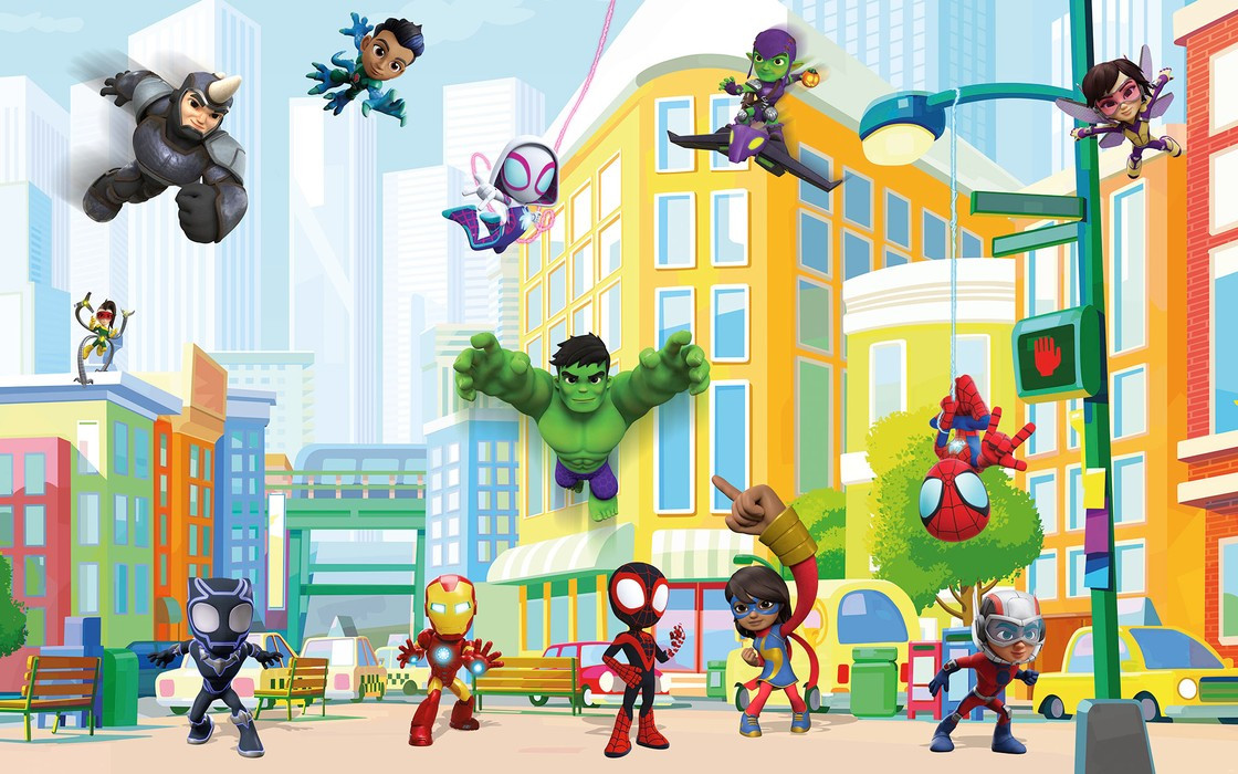 Spidey Sightseeing Tour with Friends