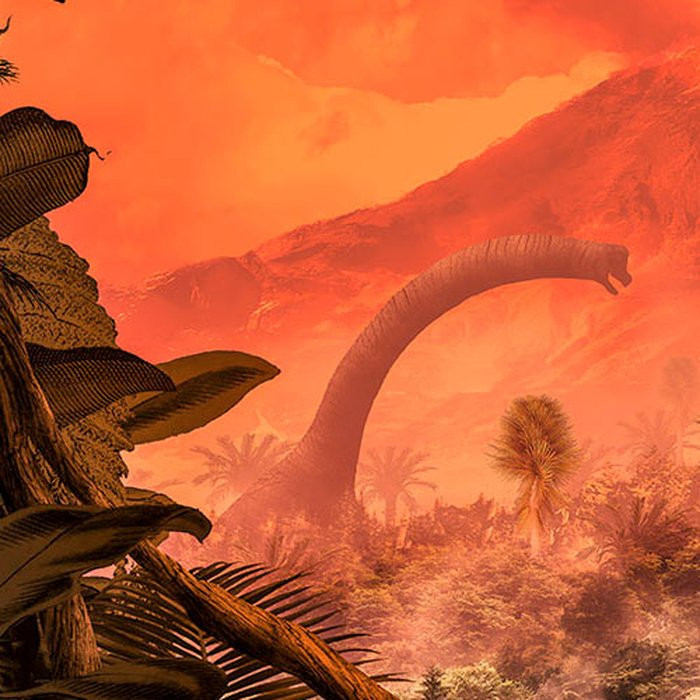 Brachiosaurus Panorama