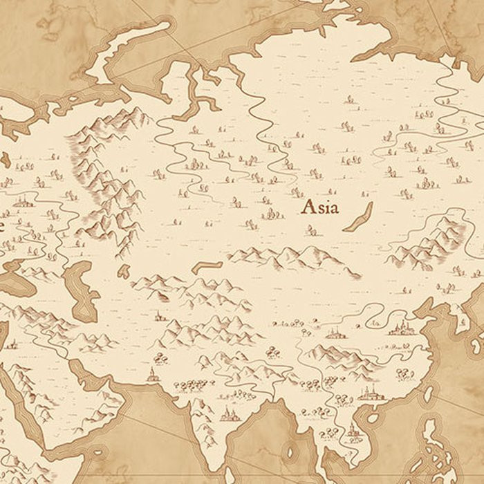 Vintage World Map