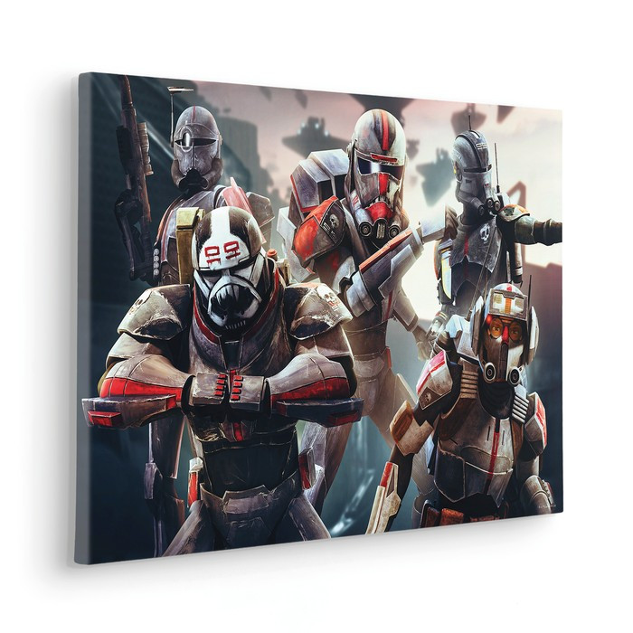 Star Wars Bad Batch Ready to Fight