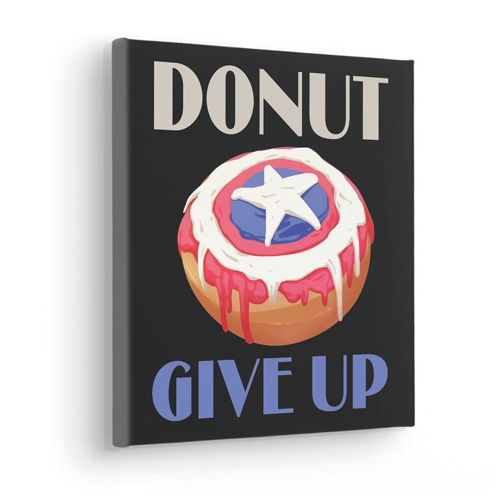 Donut give up