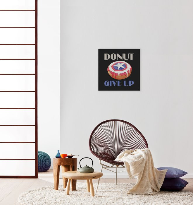 Donut give up