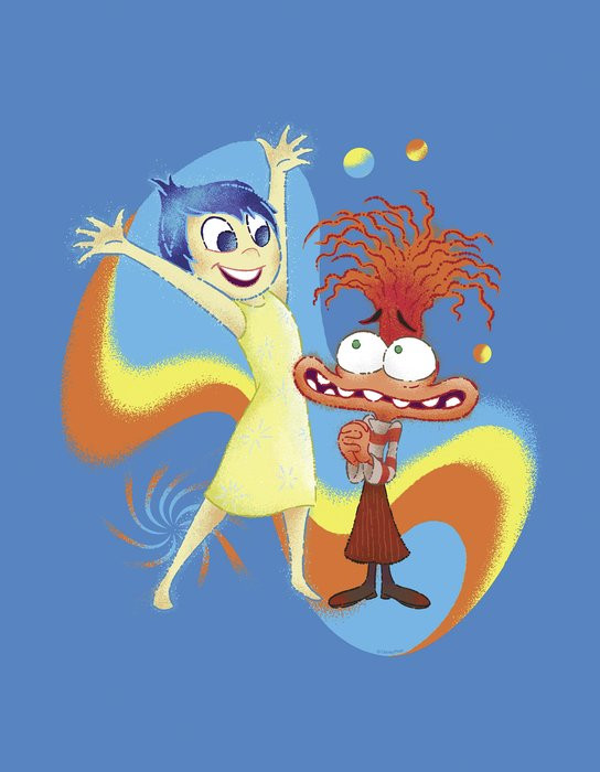Disney and Pixar Inside Out Think Positive