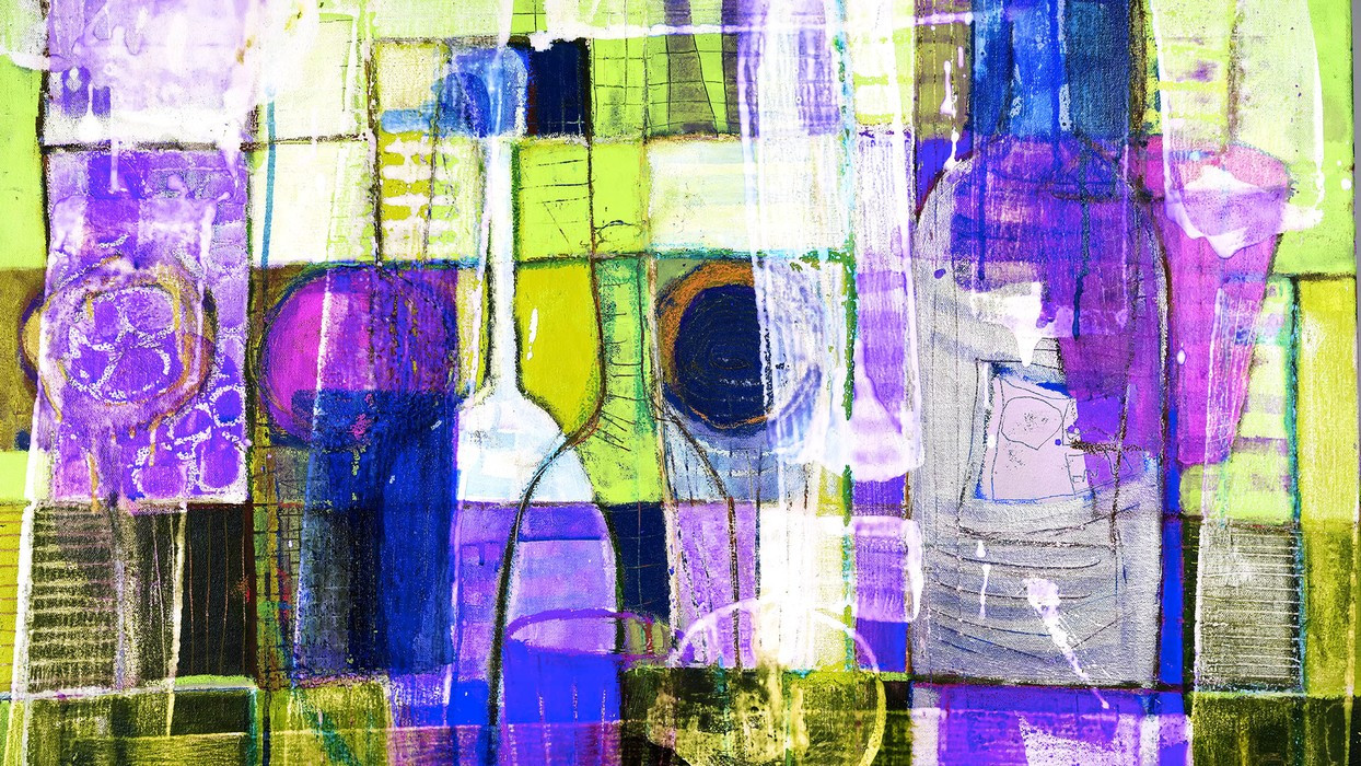Tableau Living yellow