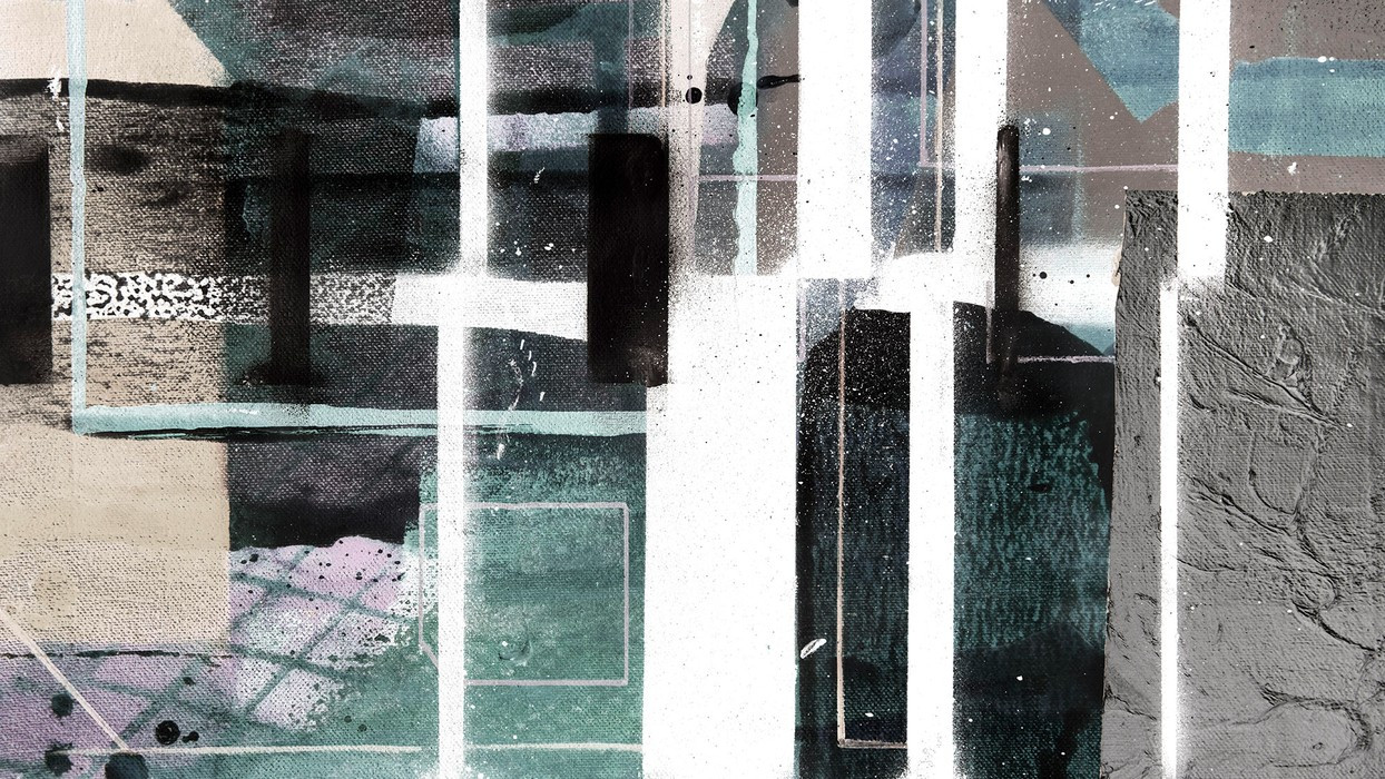 Cuboids Linedup grey-green