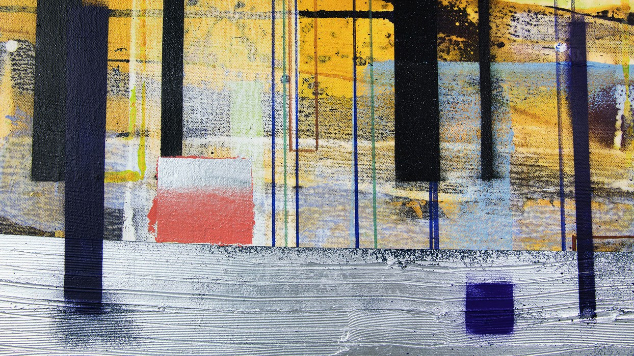 Horizon Blazing grey-yellow