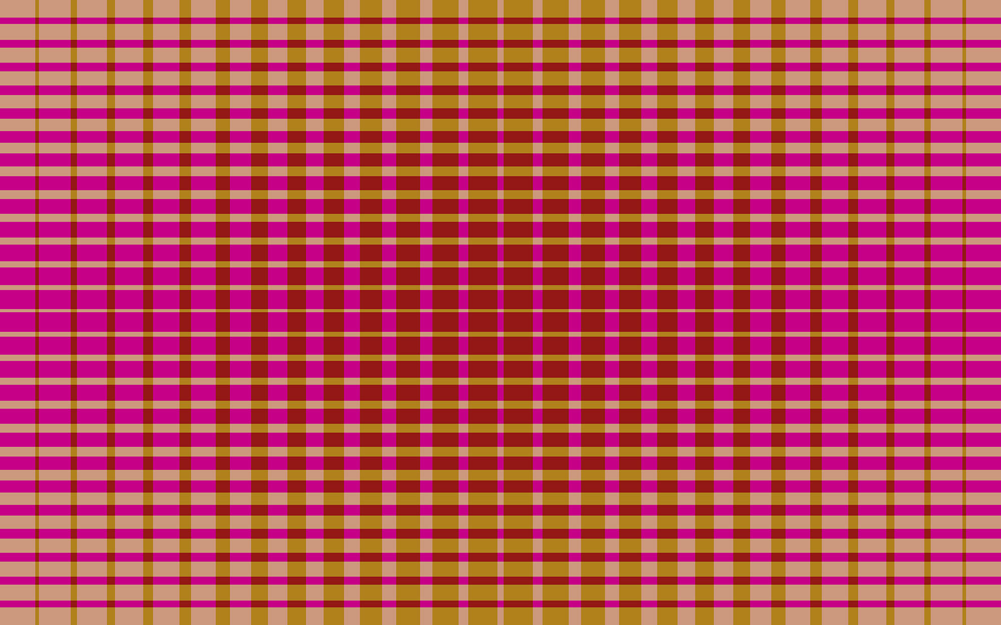 Chequered pink-beige