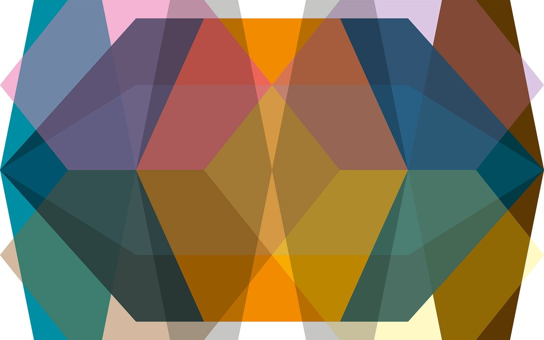 Gem Stone Diamond green-orange-mocca