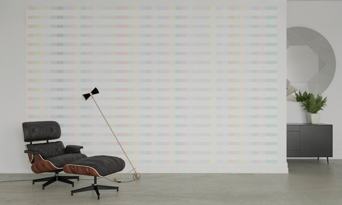 Structure Line white-pastell