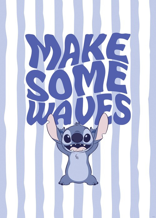 Disney Lilo and Stitch Make Some Waves