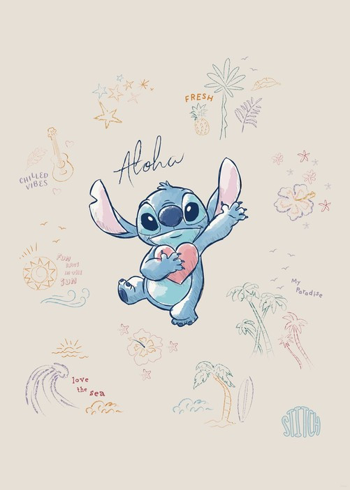 Disney Lilo and Stitch Mahalo