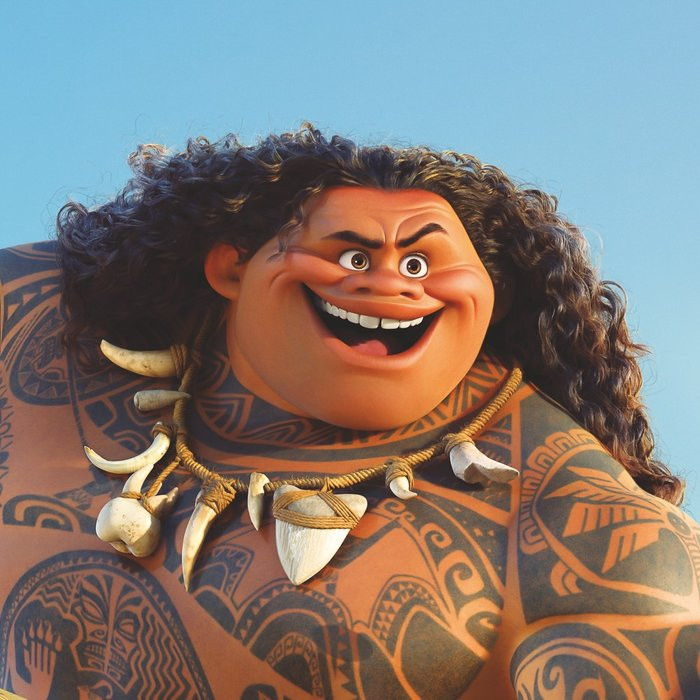 Moana and Maui